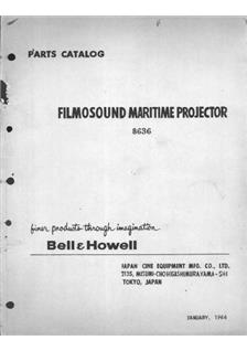Bell and Howell 8636 manual. Camera Instructions.